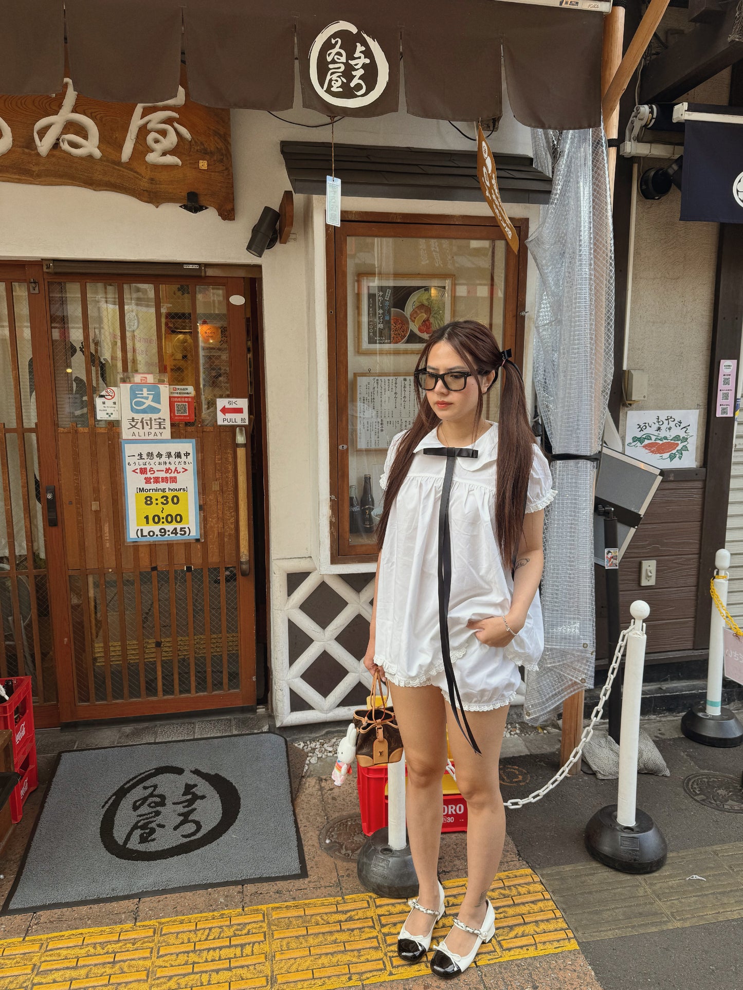 🤍 Milk Cloud baby doll blouse/dress