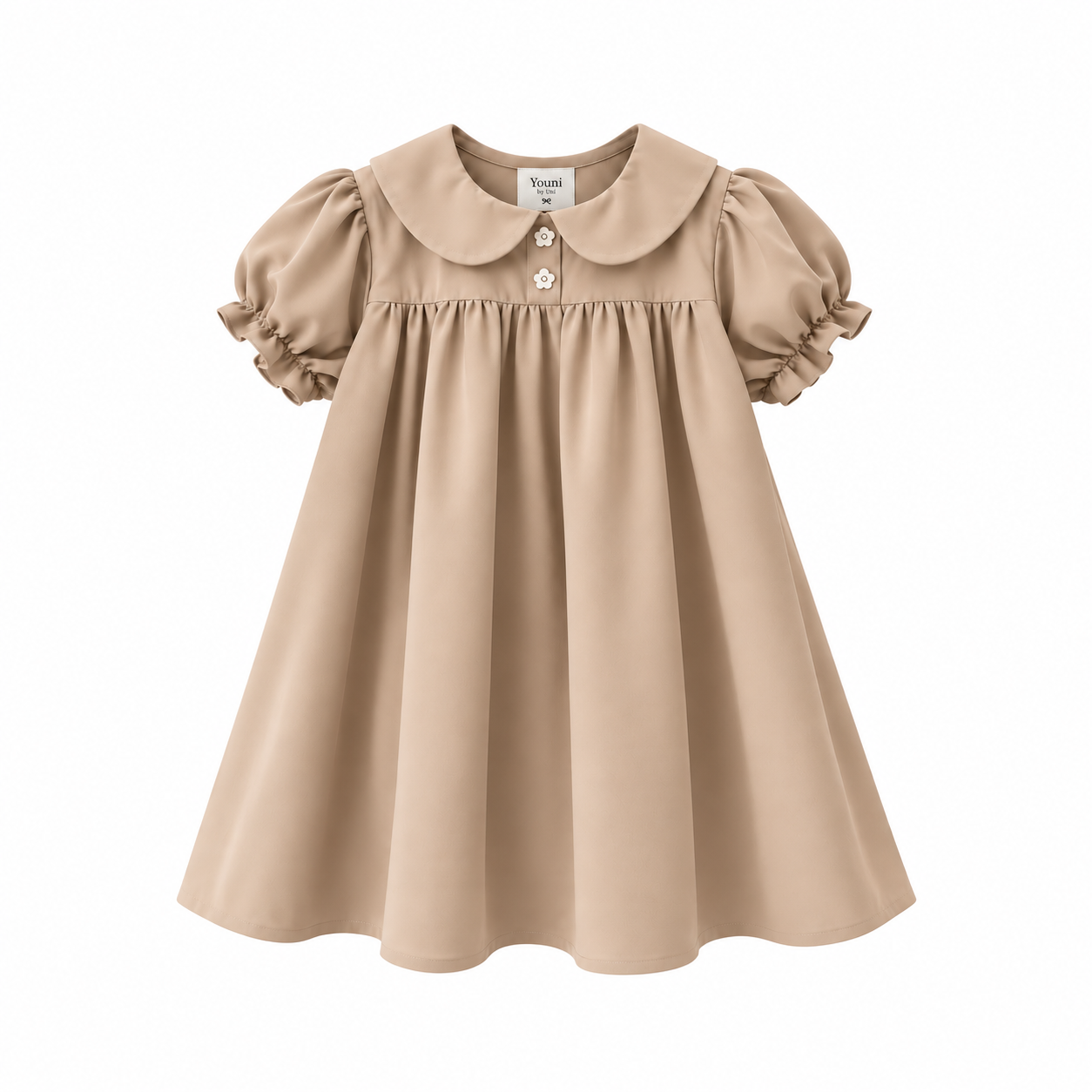 Teddy Bow Babydoll Dress