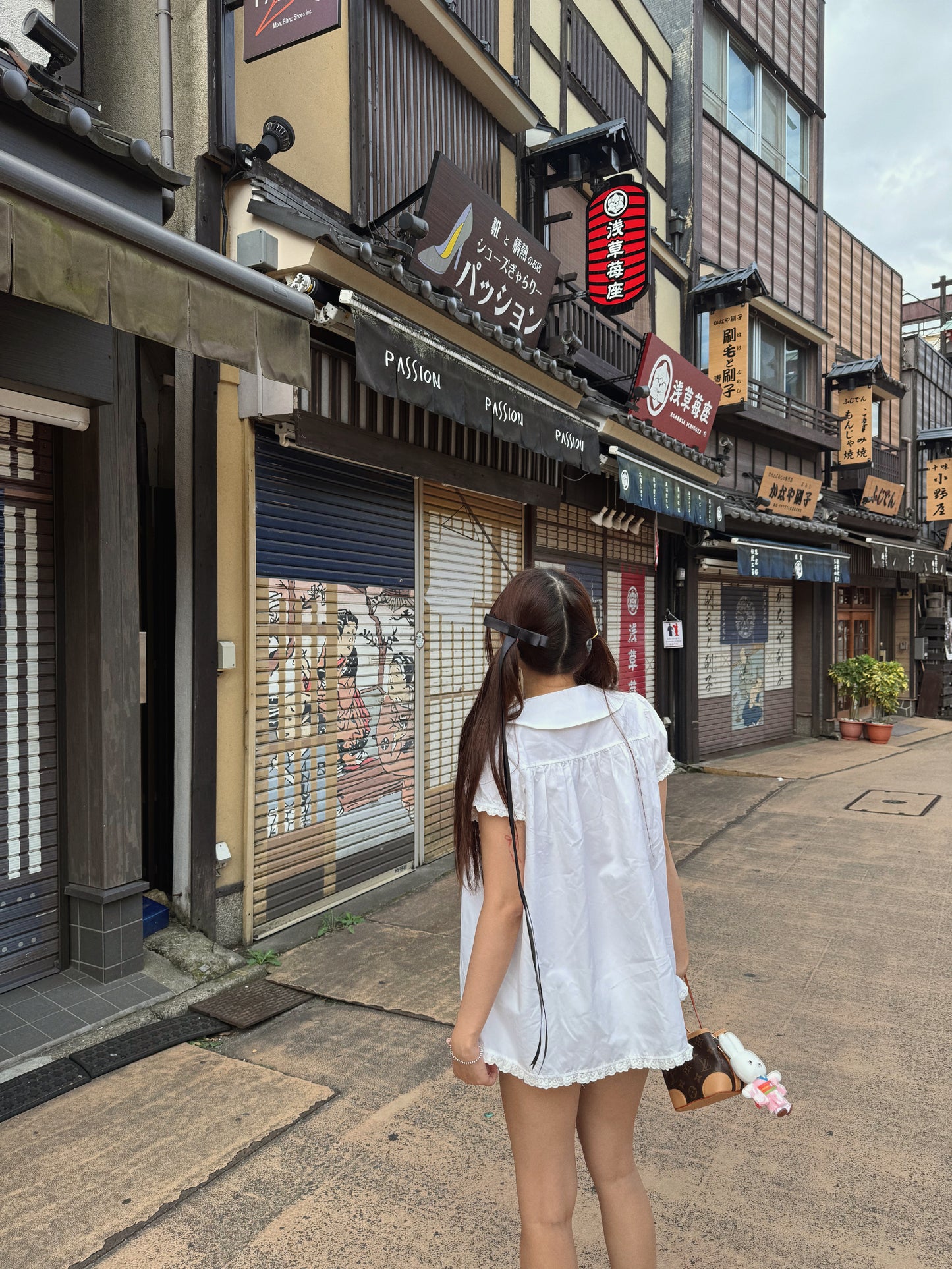 🤍 Milk Cloud baby doll blouse/dress