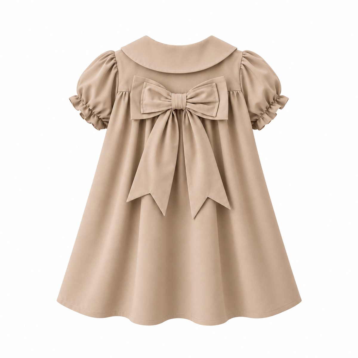 Teddy Bow Babydoll Dress
